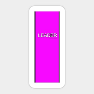 Purple Leader RPI Sticker